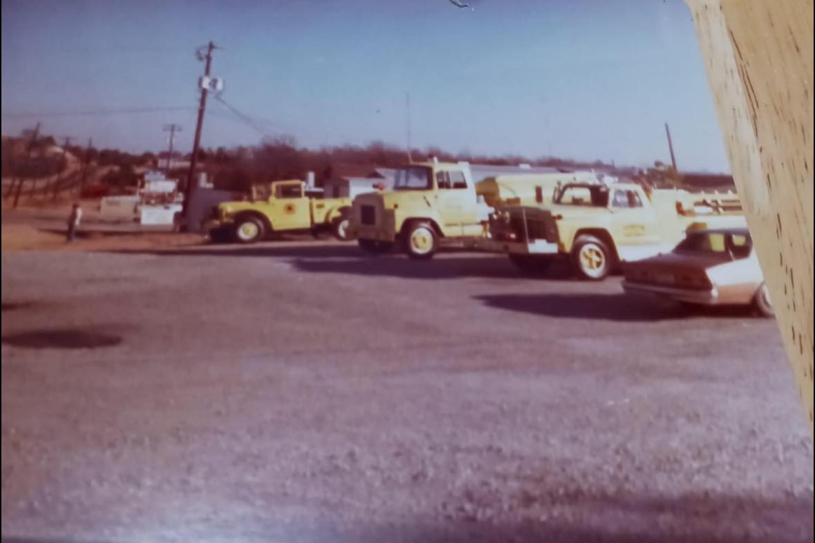 Weston Fire Department trucks parked in a lot
